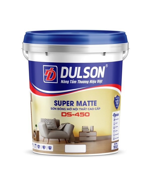 Sơn bóng mờ nội thất cao cấp DS450